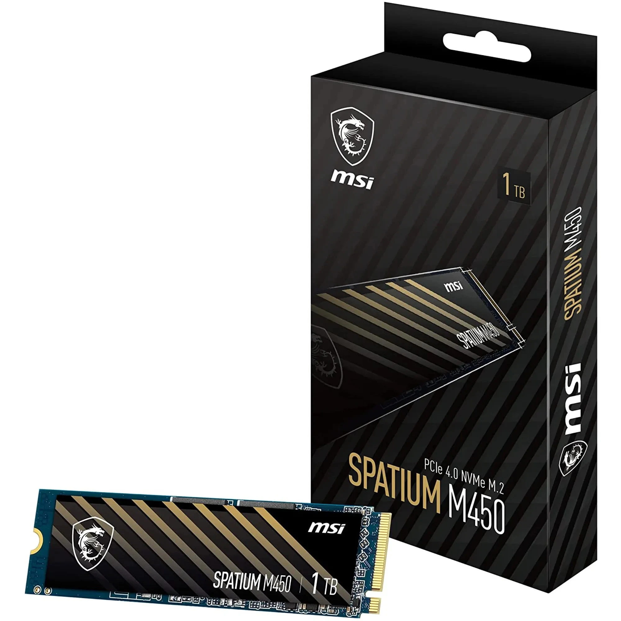 Dysk SSD MSI Spatium M450 1TB M.2 (S78-440L0M0-P83) cena - zdjęcie 5