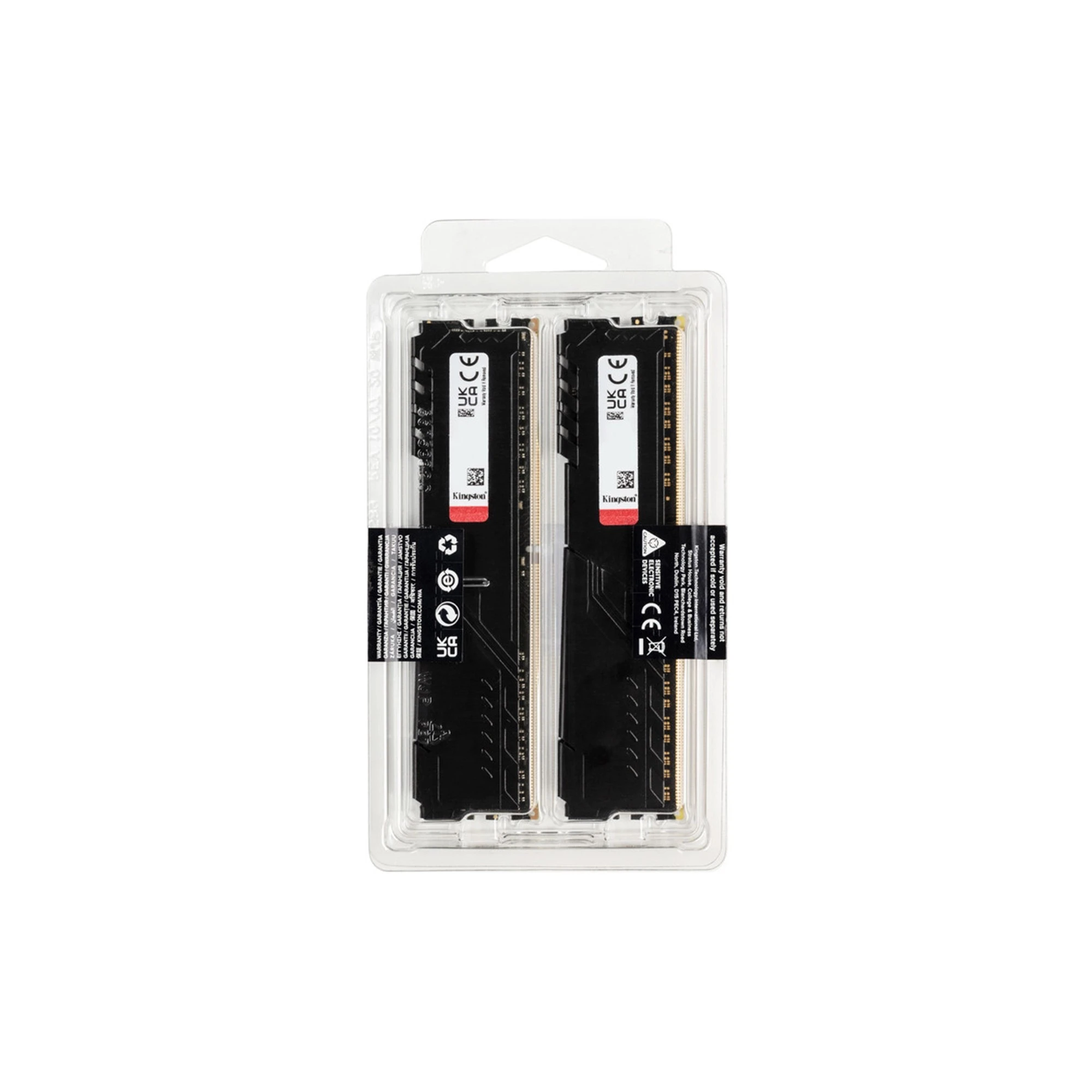 Moduł pamięci Kingston Fury Beast Black DDR4-3200 32GB (2x16GB) (KF432C16BB1K2/32) cena - zdjęcie 3