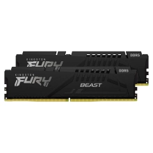 Moduł pamięci Kingston FURY Beast Black DDR5-6000 64GB (2x32GB) (KF560C30BBK2-64) cena - zdjęcie 0