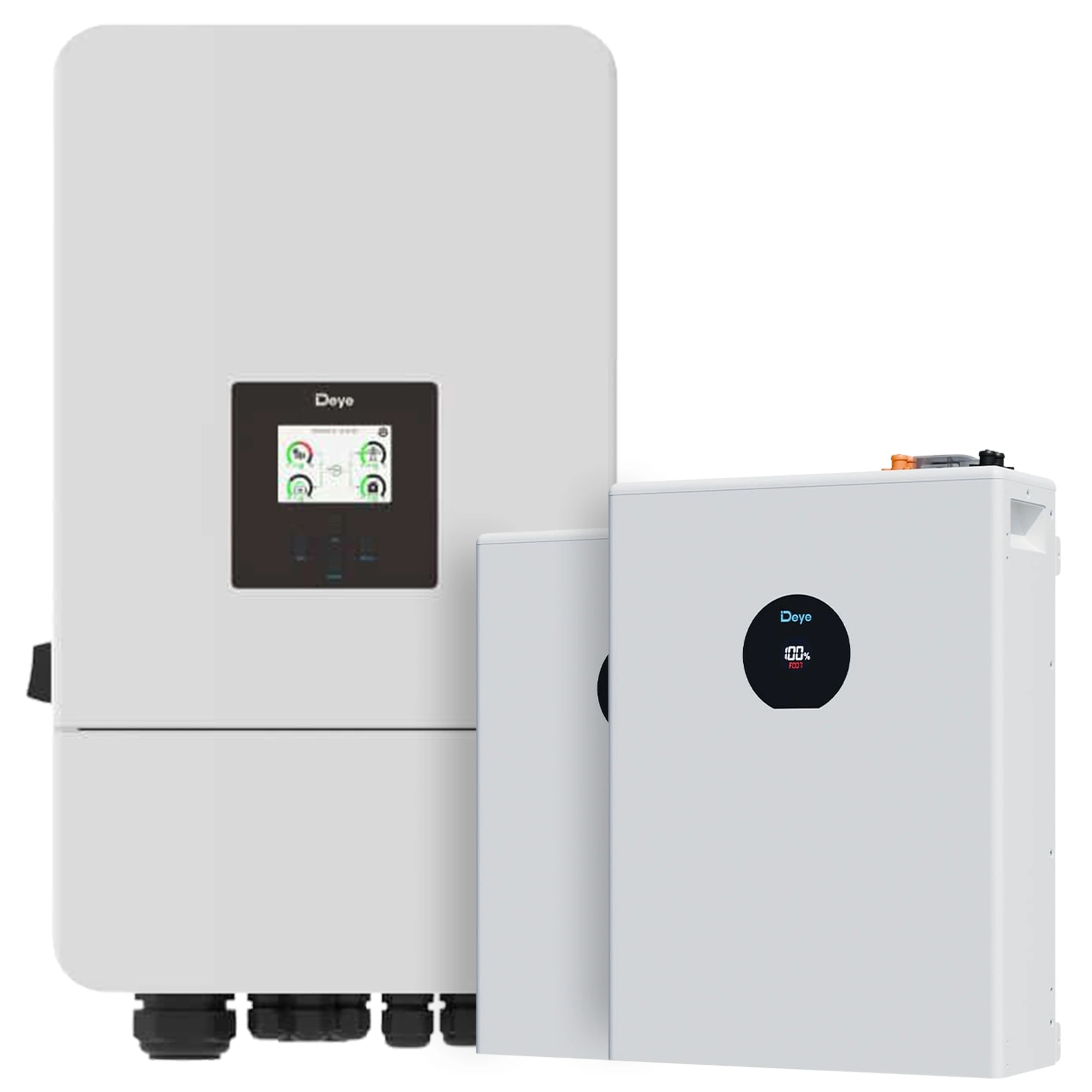 Hybrydowy system magazynowania energii Deye 12 kW + 10,24 kWh (LiFePO₄) - 1
