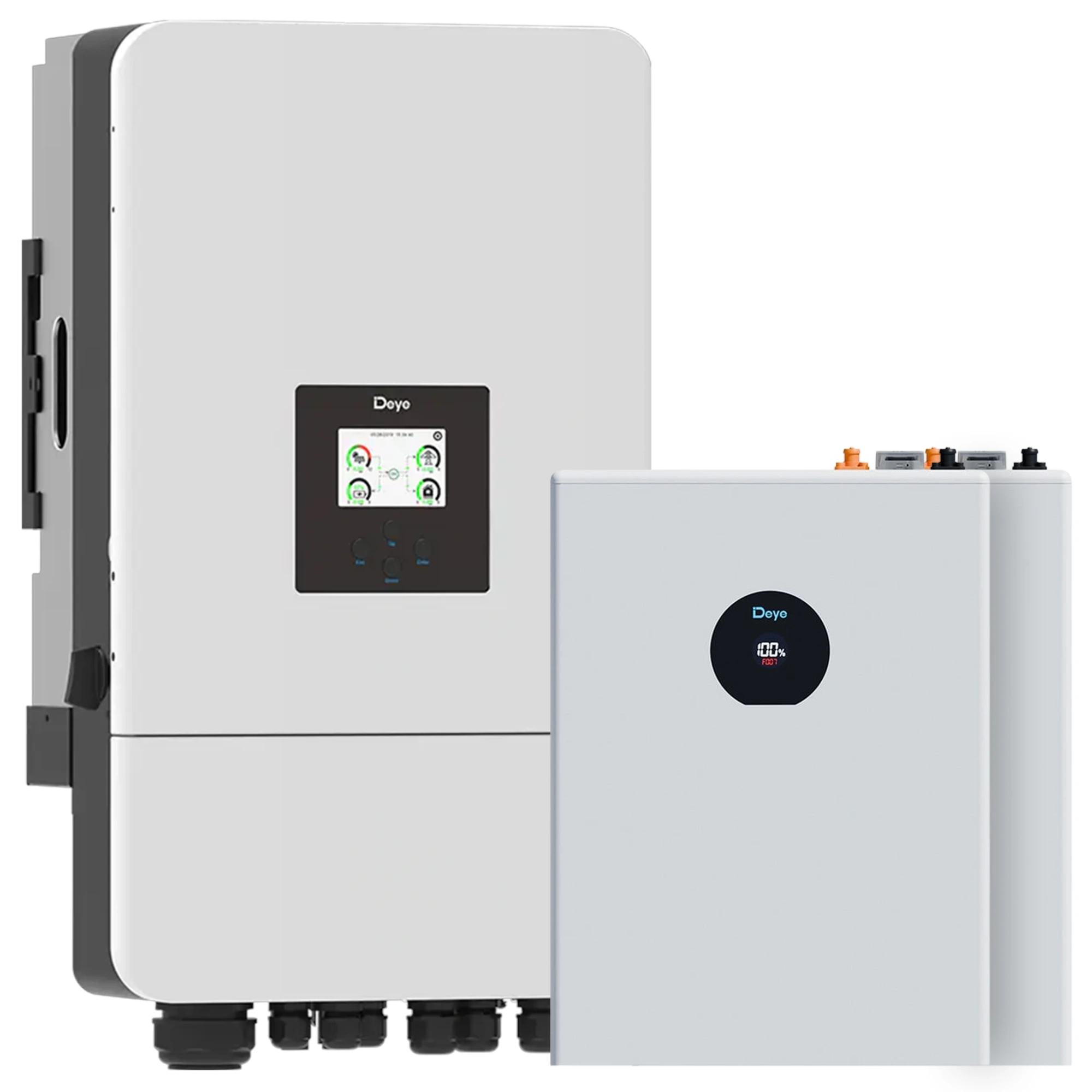 Hybrydowy system magazynowania energii Deye 12 kW + 10,24 kWh (LiFePO₄) - 2