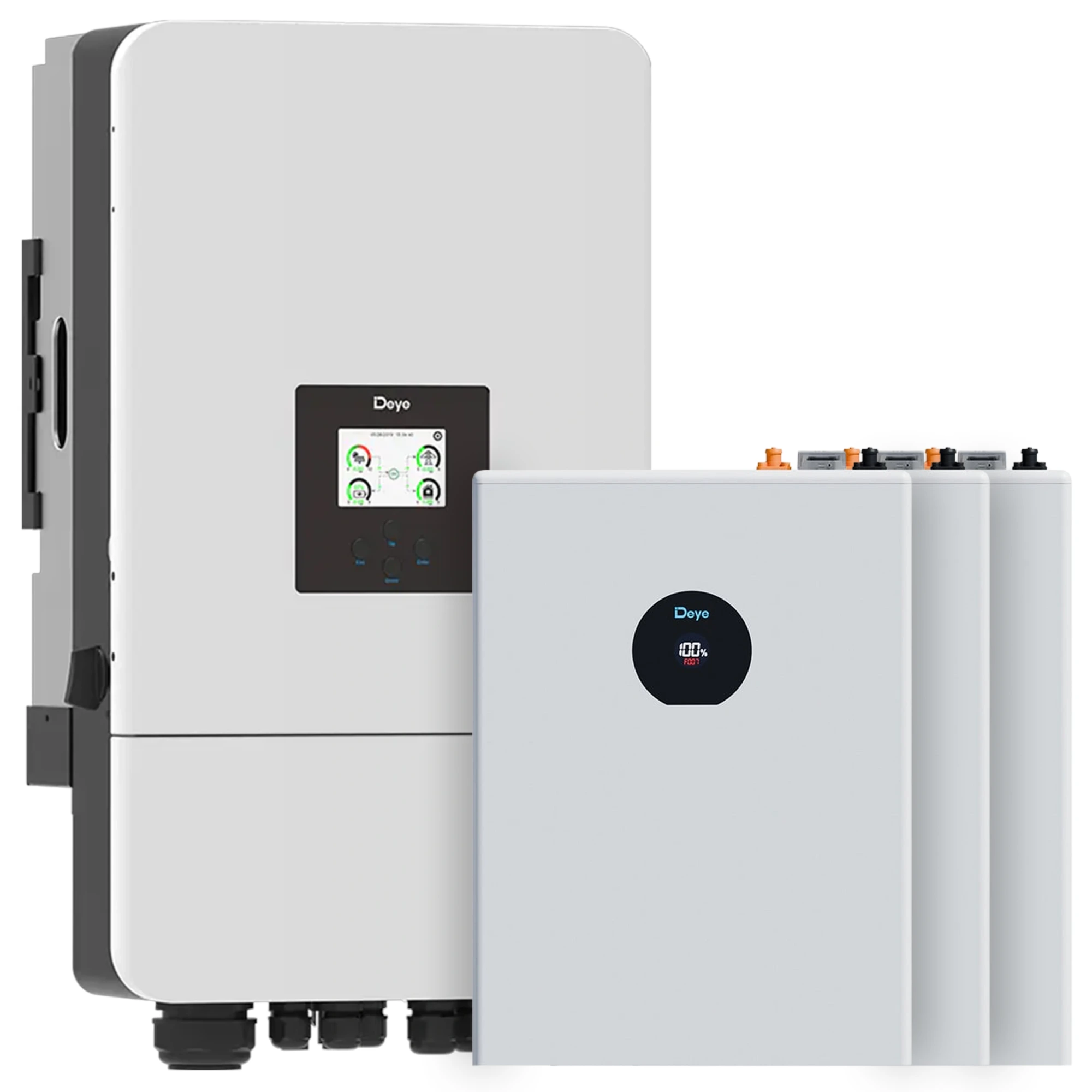 Hybrydowy system magazynowania energii Deye 12 kW + 15,36 kWh (LiFePO₄) - 2