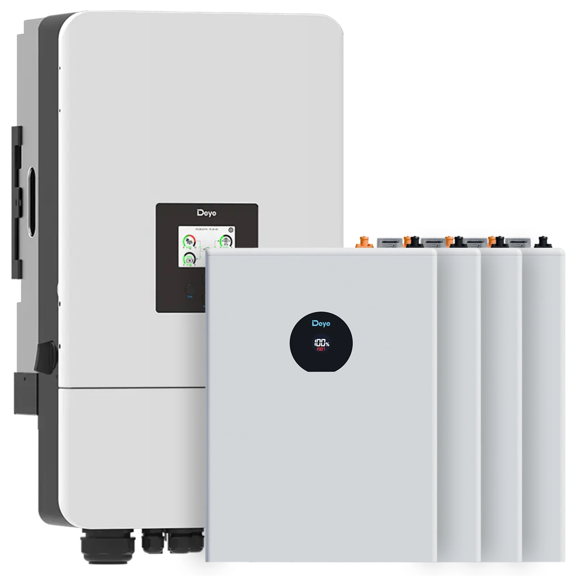 Hybrydowy system magazynowania energii Deye 12 kW + 20,48 kWh (LiFePO₄) - 2