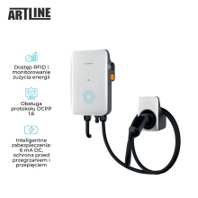 Ładowarka EV Sungrow AC007E-01 Typ 2 7kW 32A 230V 1-fazowa (AC007E-01) cena - zdjęcie 3