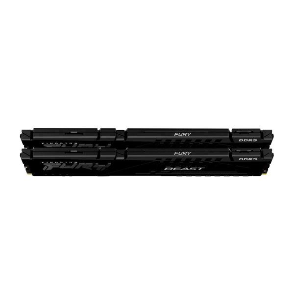 Moduł pamięci Kingston Fury Beast Black DDR5 6000 32GB (2x16GB) CL36 AMD EXPO (KF560C36BBE2K2-32) cena - zdjęcie 1