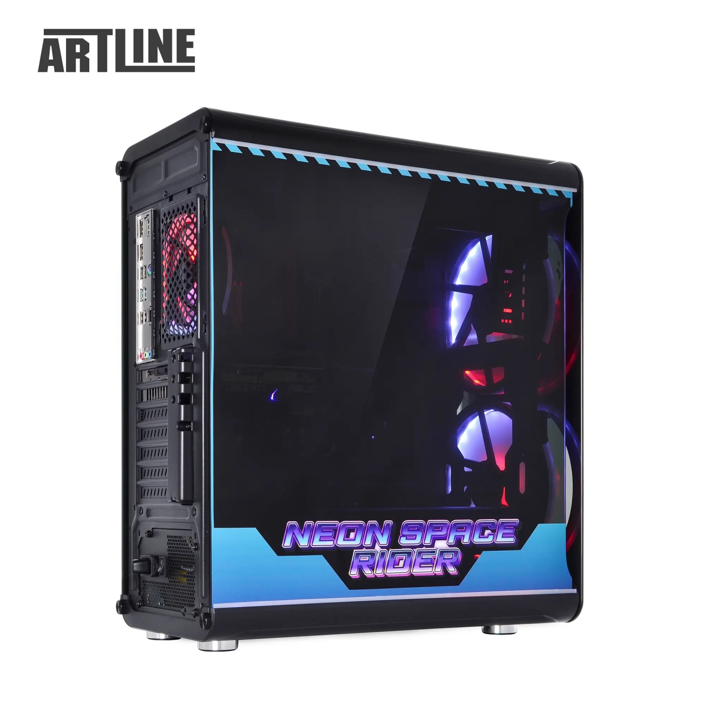 Komputer gamingowy ARTLINE Overlord NEON i5 12400F RTX 3050 8GB NR1642 cena - zdjęcie 2