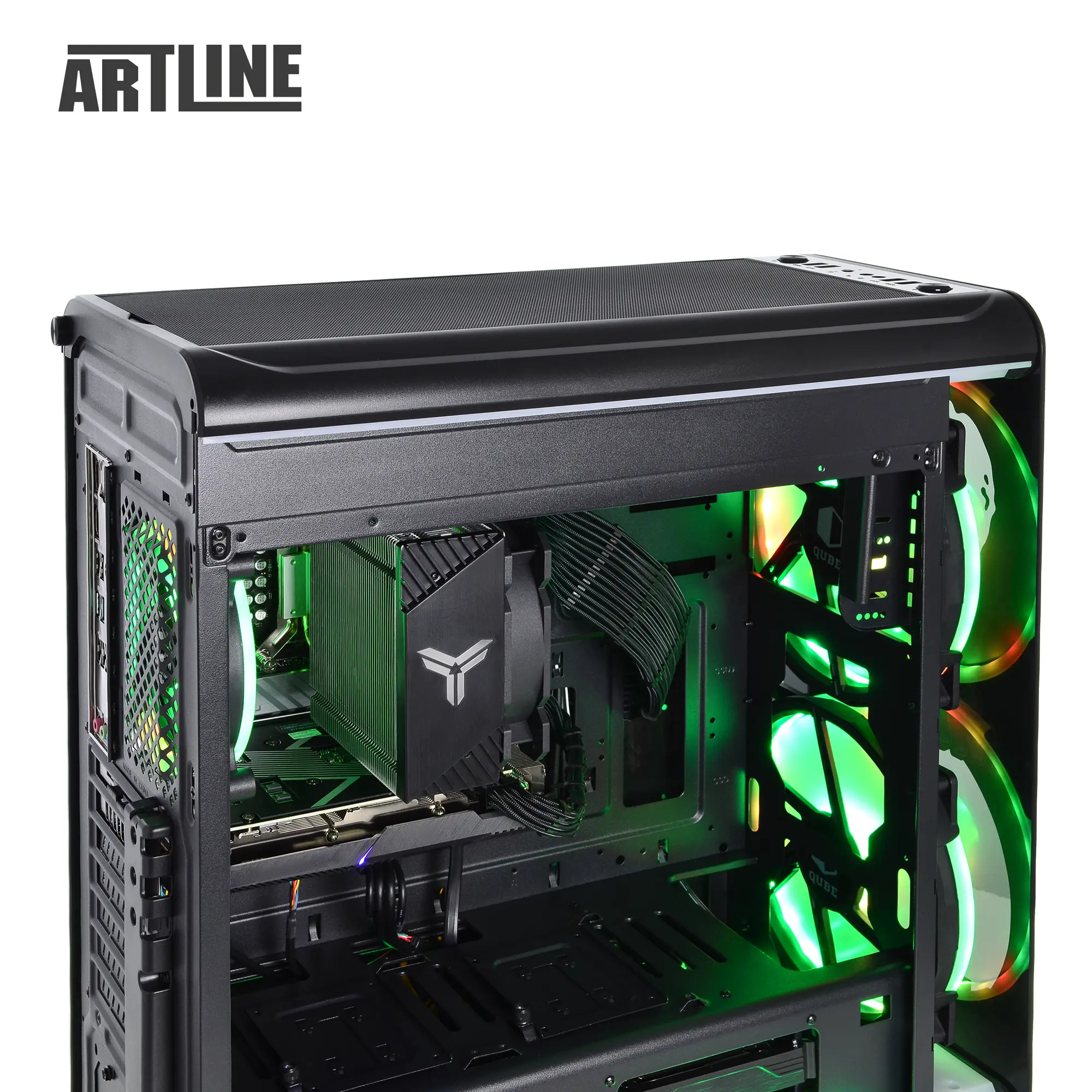 Komputer gamingowy ARTLINE Overlord NEON i5 12400F RTX 3050 8GB NR1642 cena - zdjęcie 5